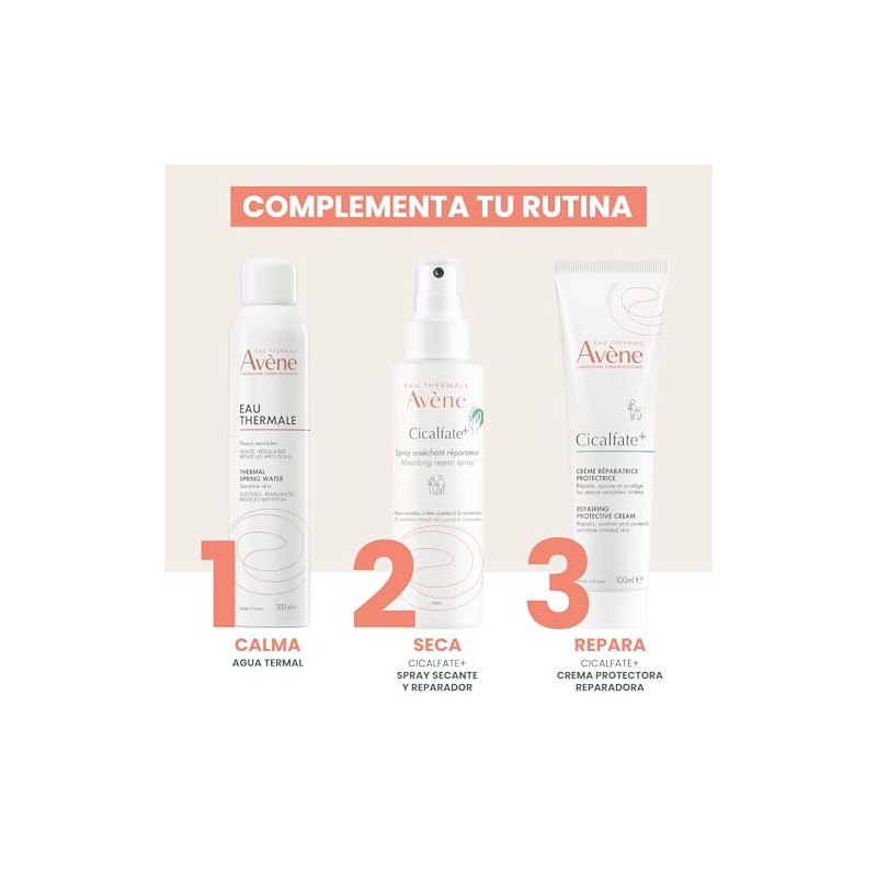 AVENE, Cicalfate+ Spray Secante Reparador, Para Piel Sensible, 100ml |