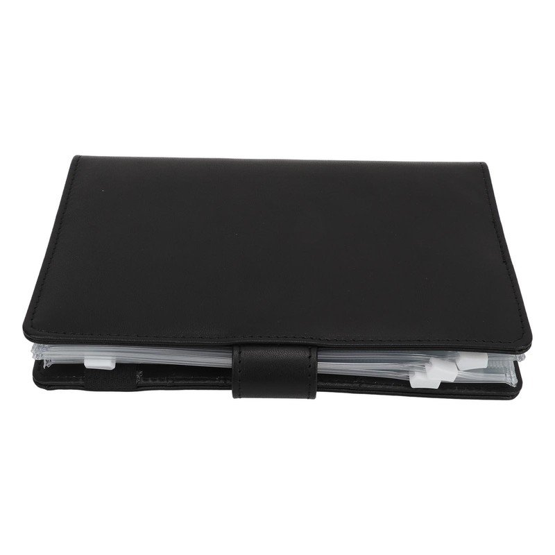 A6 Loose Leaf Notebook with Paper Detachable Leather Cover 6