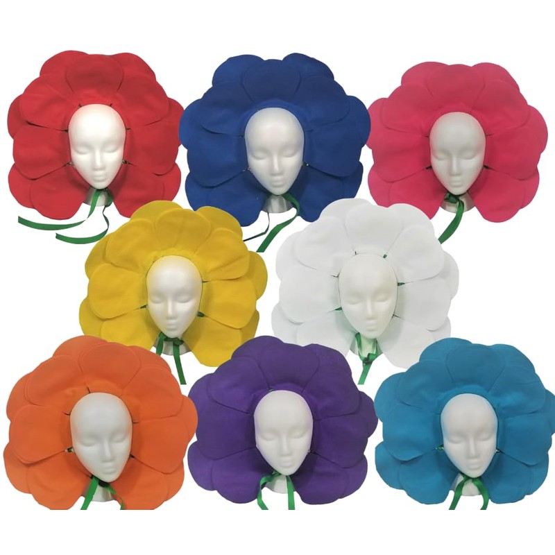 Daisy Flower Costume Headpiece (Yellow/White)