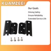 KUAMZEEI 68163704AB 68163705AB Soft Top LH RH Bow Brackets +4