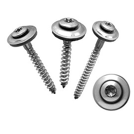 Wood Screws with Washers TX20 A2 KP-100