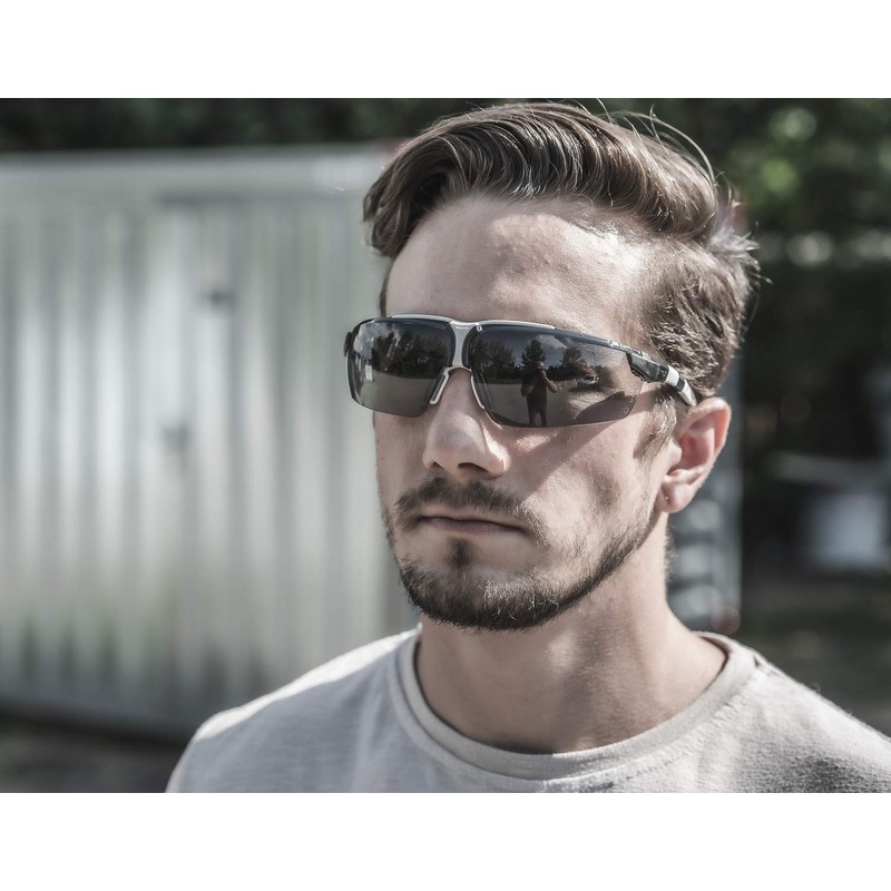 Uvex i-3 Retail Safety Glasses - Suprav. Excellence - Tinted/Black/White