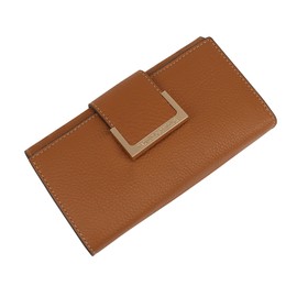 PAUL COSTELLOE Genuine Leather Women's Wallet - Designer RFID-Blocking Bifold Clutch with Multiple Card Slots & Zip Coin Pocket - Available in 6 Stylish Colours, Alto (Lion)