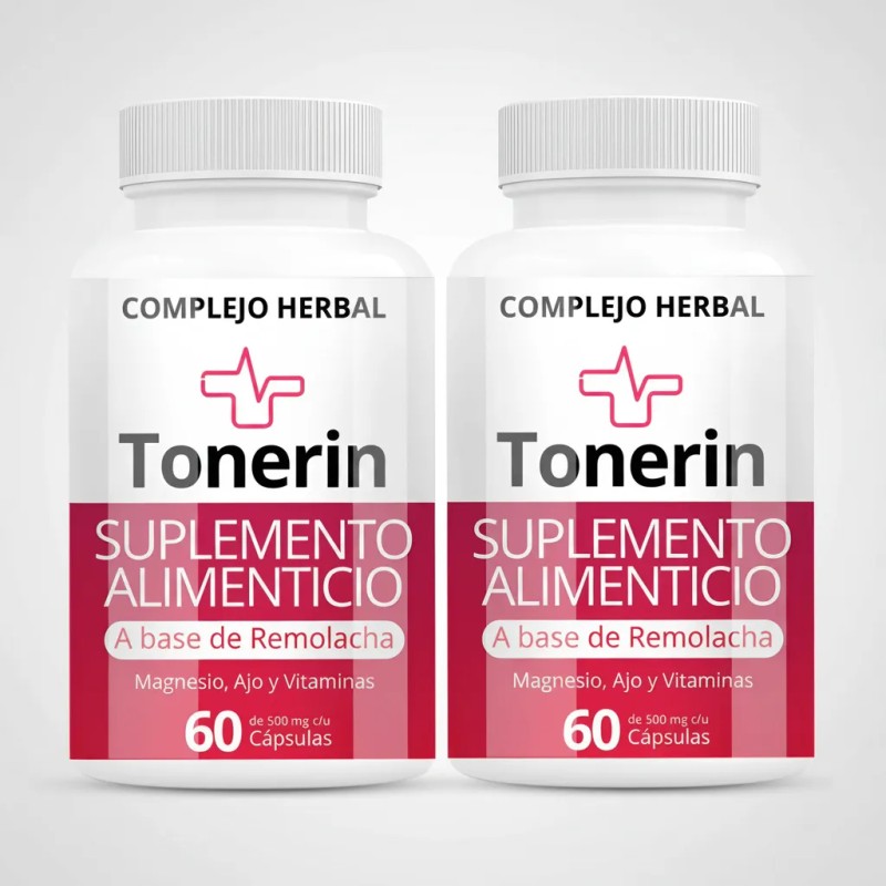 Tonerin Frascos 120 Cápsulas Más Porciones