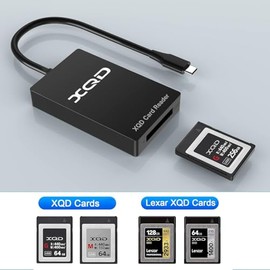 Lector de tarjetas XQD - Adaptador de lector de tarjetas de memoria USB C XQD de 5 Gbps, compatible con tarjeta USB Mark Xqd de la serie G/M, Lexar 29