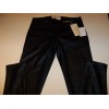 REWIND SKINNY STRETCH COATED PONTE JEANS JR SZ 1-BLACK- NWT