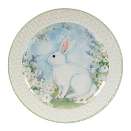 Cerified International Certified International Easter Morning Round Platter, 13.75" X 1.25", Multicolor