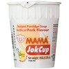 Mama Instant Porridge Soup Cup Jok Artificial Pork Flavor 12x45g