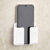 Phone Holder Wall Mounted, Damage-Free Wall Mount for Smartphones, Cellphone