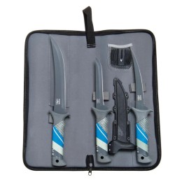 Calcutta Squall Torque Series Fish Fillet Knife Set Fishing Kit W/ Case & Sheath