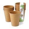 DeinPack 200 Coffee Cups 300 ml 12 oz Environmentally Friendly