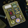 OneTigris Patch Display Board, Flip Page Patch Book with 4