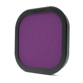 Pop Shield Replacement Windscreen for Audio Icon Flex Pro Interchangeable Professional Studio Recording Microphone Dual Layer Isolation Booth Foam Ball [Pop Filter Only] (Twilight Purple Pop Filter)