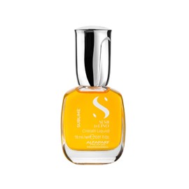 Alfaparf Milano Semi Di Lino Sublime Cristalli Liquidi 15 ml Suero suavizante para el cabello, tratamiento de aceite para el cabello con acabado superior, proporciona brillo y protección brillantes