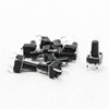 sourcingmap 6x6x10 mm 4 Pins Dip Pcb Tactile Tact Push