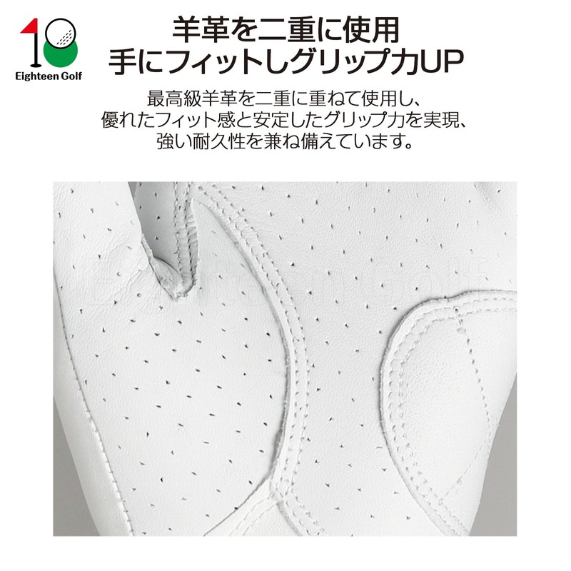Golf Gloves Men Women Left Hand Unisex Sheepskin Gloves Double