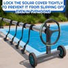 Frienda 18 Pcs Pool Solar Cover Reel Attachment Kit, Solar