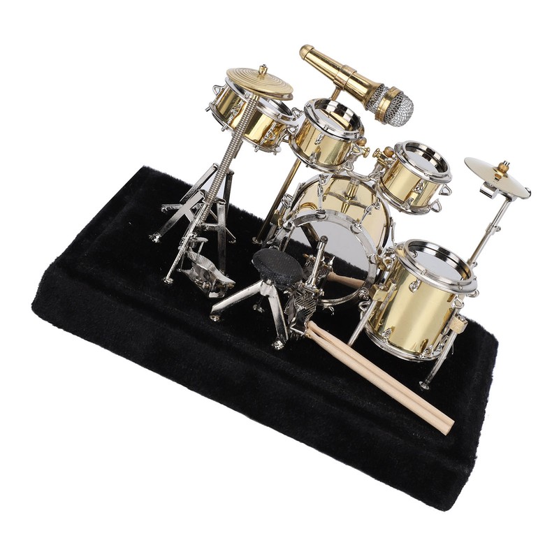 Mini Drum Model Home Instrument Ornaments Exquisite Decoration Graduation Day