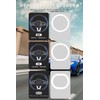 Steering Wheel Cover, Carbon Fiber, Anti-slip, Sweating, Breathable, Abrasion Resistant,