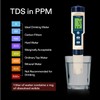 VIVOSUN 5-in-1 Digital PH Meter with PH/Salinity/TDS/EC/Temperature Function, Backlight Screen,