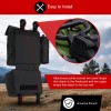 Tusk Trail Runner Zipperless ATV Off Road Fender Bag Black