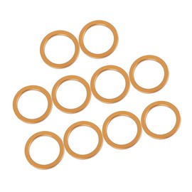 A ABSOPRO 30mm ID Motorcycle Exhaust Muffler Pipe Gasket (Set of 10)