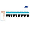 JianiMed Prosthetic Stump Shrinkers– Above Knee, 20cm, Compression, Amputee Socks,