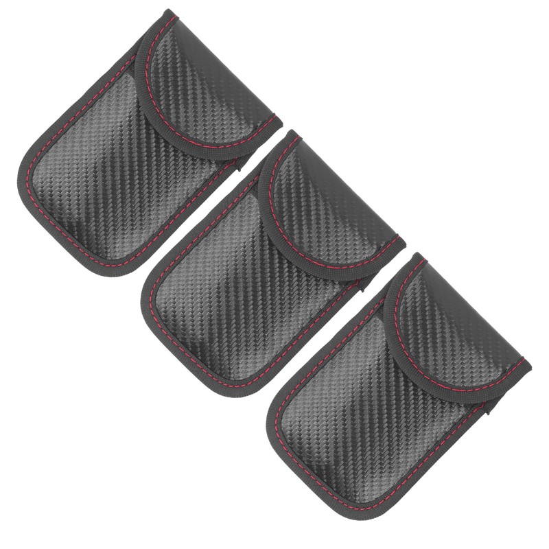 3pcs Key Fob Signal Blocker Case Signal Blocking Anti Theft