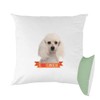 Mygoodprice Poodle 2 Printed Cushion 40 x 40 cm Raspberry