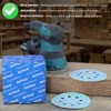 48PCS 125mm Sanding Discs 40 Grit Hook and Loop Sanding