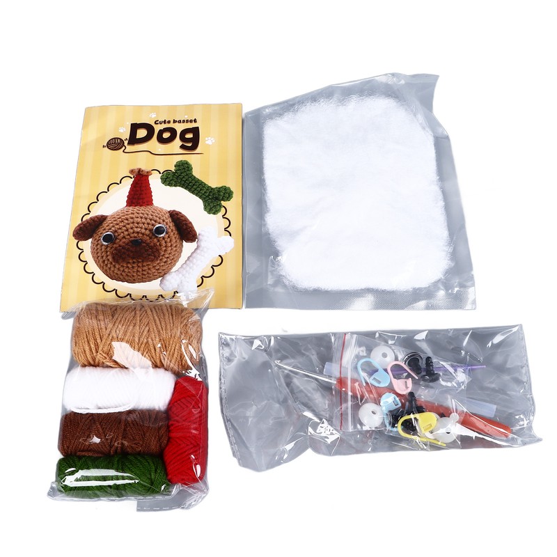 Crochet Dog Starter Kit Learn to Crochet Animal Starter Kit