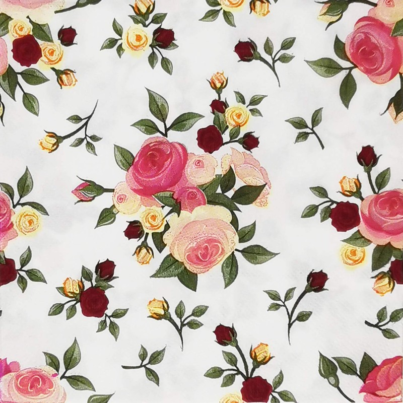 Cocktail Napkins (Rose)