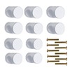 Forwind Cabinet Knobs 10 Pack 0.75" Diameter Round Matte Drawer