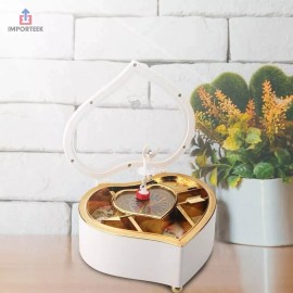 Importeek 5pz Caja Musica Cuerda Decoracion Adorno Bailarina Alhajero