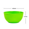 Youngever 9 Pack 300ml Small Plastic Bowls, Re-usable Kids Plastic