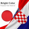 Croatia Flag 3x5 Double Sided Croatian National Flag Three Layer