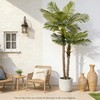 8FT UV Resistant Faux Palm Tree for Outdoor Indoor 2
