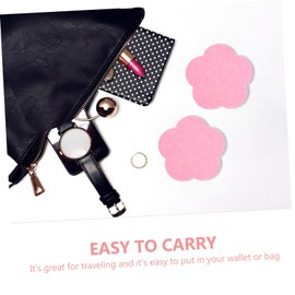 OHPHCALL Soft Gentle Makeup Removing Facial Sponges 50pcs Flower Shape Cleansing for Travel