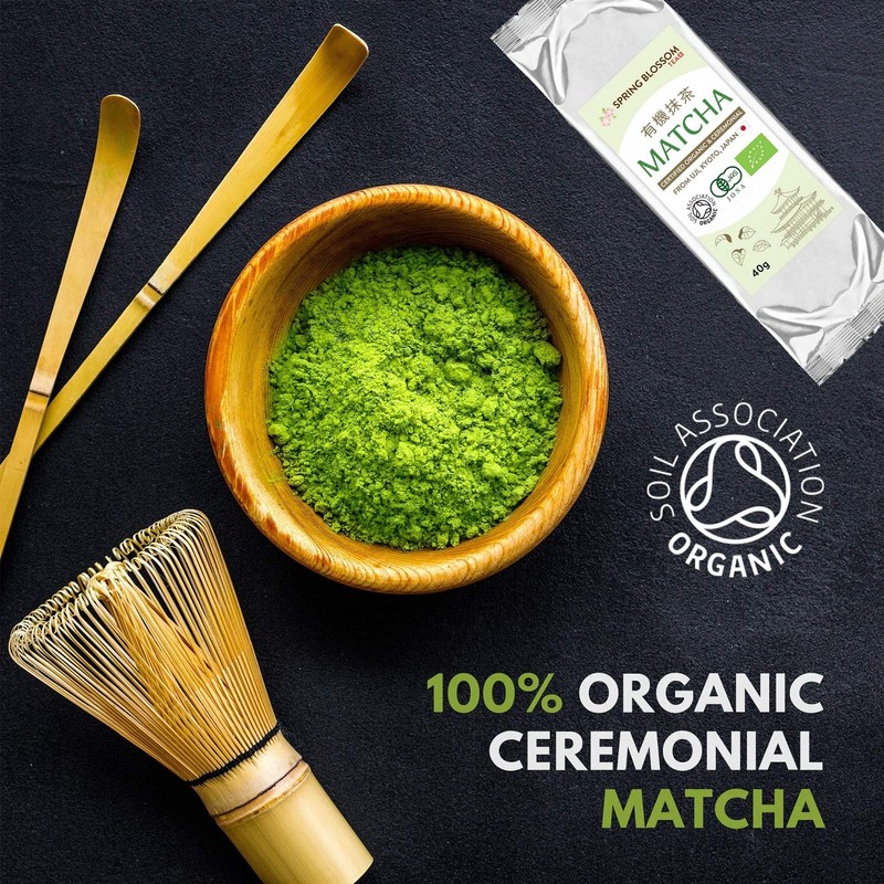 80g (40g Tin & 40g Refill) ORGANIC Matcha Green Tea