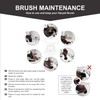 Haryali London Shaving Brush, 100 % pure badger hair bristles,