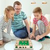 4 Player Shut The Box Game, Wooden Board Game, Classic