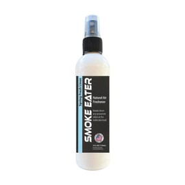 Smoke Eater All Purpose Odor Eliminator - Breaks Down Foul Scents at the Molecular Level - Smoke, Food, Pet and Stale Odor - Ideal For The Home, Apartment Cars, Boats - 4 oz Travel Bottle (Spring Fresh Linen)