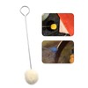 Wool Daubers 10 Pcs Leather Ball Brush Applicator Leather Dyeing