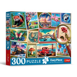 Trefl EasyPiece Jigsaw Puzzle - 300 Large Pieces, Easy to Assemble, for Adults and Children from 10 Years, Multicoloured, 23100