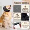 2PCS Orejeras Ajustables para Perro, Muffs de Oído de Perro