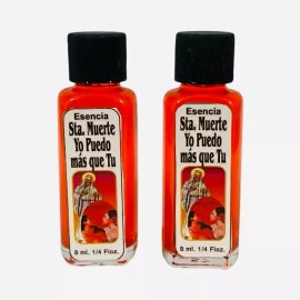 2PACK- Santa Muerte Yo Puedo Mas Que Tu Aceite Perfume Para Dominar Controlar