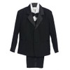 Classykidzshop Formal Suit Tuxedo Set - Black 6