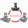 FY‑01 Table Top Dolly Car Roller Desktop Video Rail Track