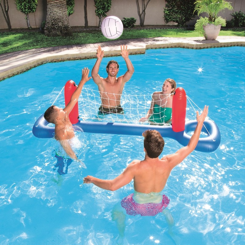 Bestway 16 Inflatable Volleyball Set, 96 x 25 in