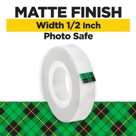 Scotch Magic Tape, Invisible, Home Office Supplies and Back to School Supplies for College and Classrooms, 3 Rolls